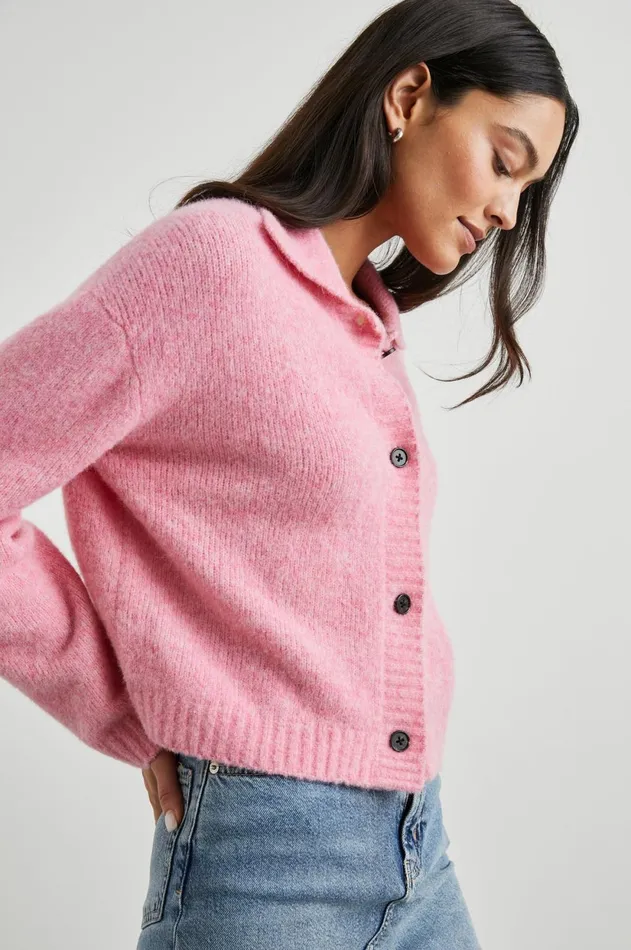Sweaters Women Rails Amber Sweater Heather Fuschia