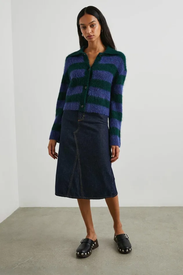 Sweaters Women Rails Amber Sweater Oxford Stripe