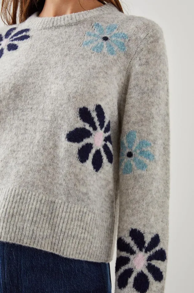 Sweaters Women Rails Anise Sweater Grey Multi
