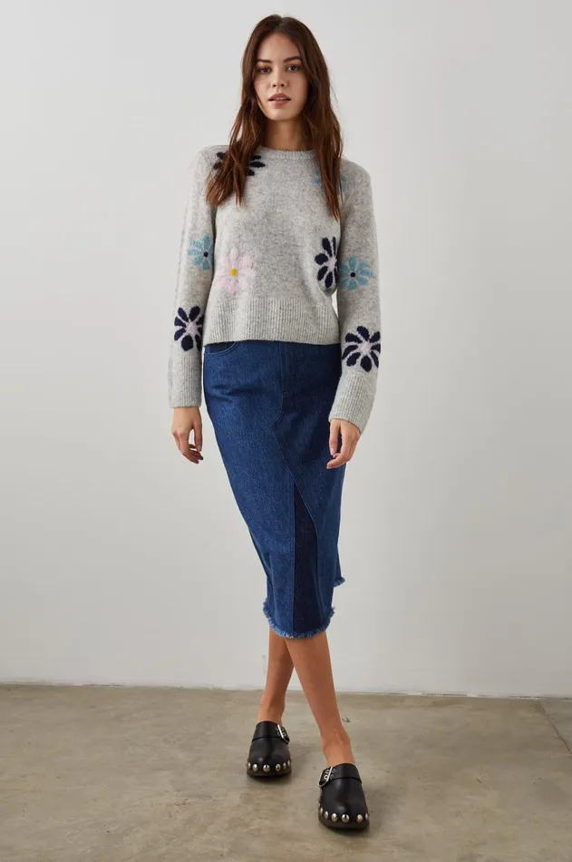 Sweaters Women Rails Anise Sweater Grey Multi