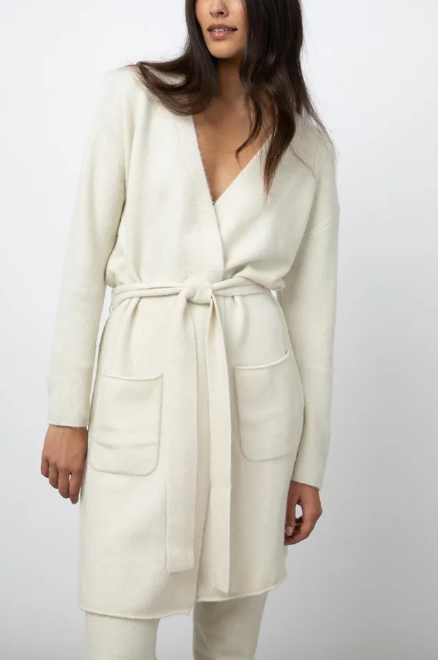 Sweaters Women Rails Ansel Robe Off White