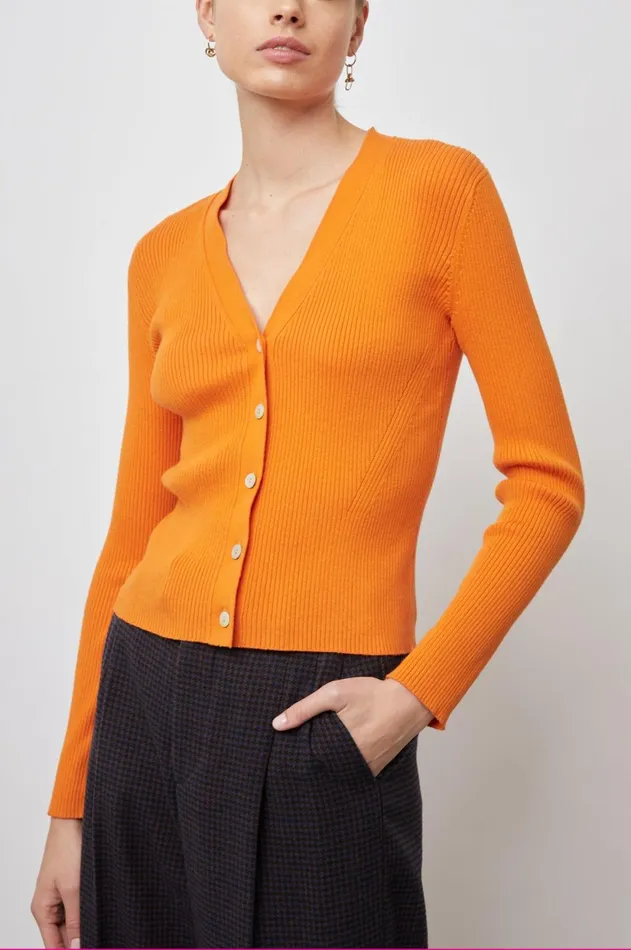 Sweaters Women Rails Beau Cardigan Tangerine