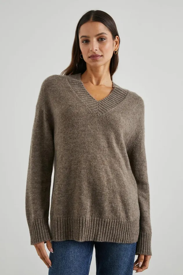 Sweaters Women Rails Gisella Sweater Hazelnut