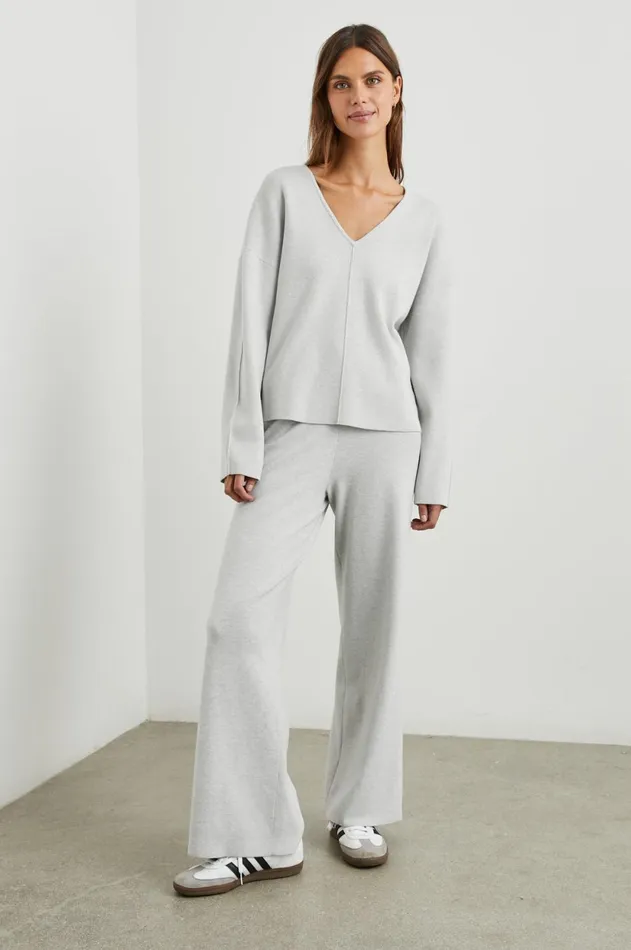 Sweaters Women Rails Hollyn Sweater Light Heather Grey