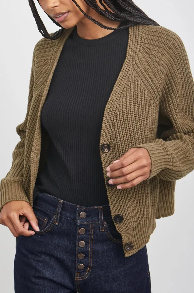 Sweaters Women Rails Josie Cardigan Olive