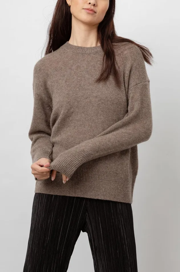 Sweaters Women Rails Juno Sweater Hazelnut