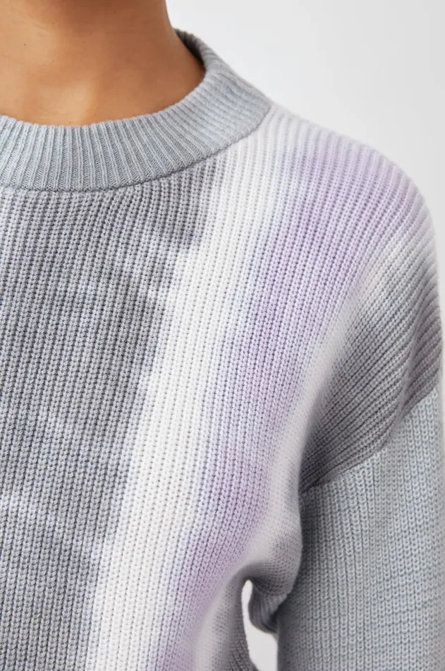 Sweaters Women Rails Karis Sweater Aqua Tie Dye