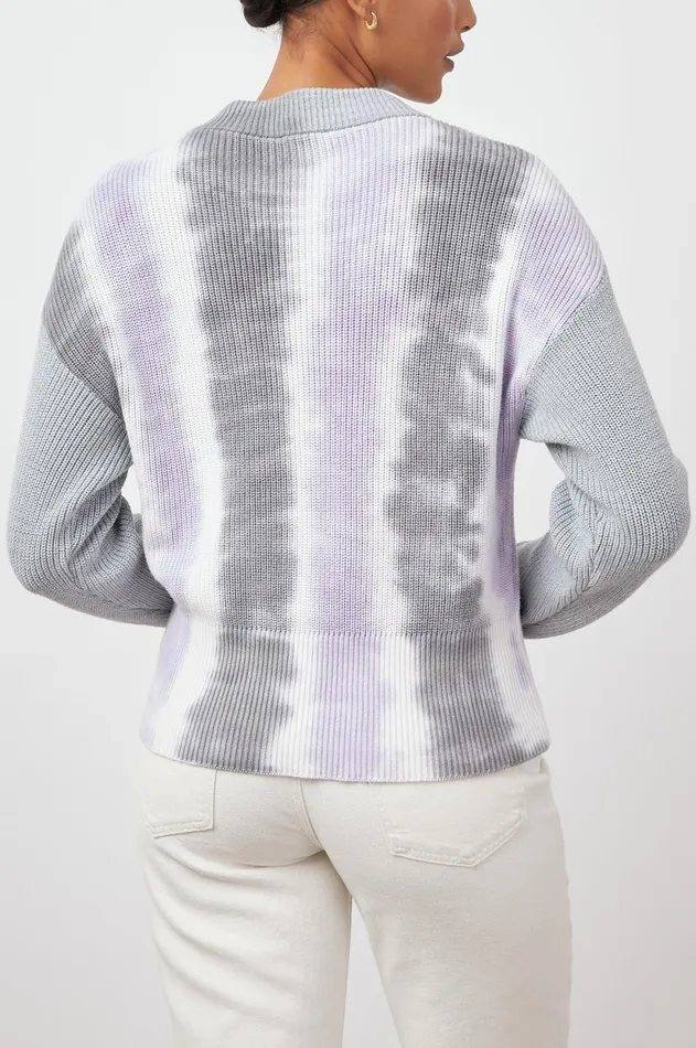 Sweaters Women Rails Karis Sweater Aqua Tie Dye