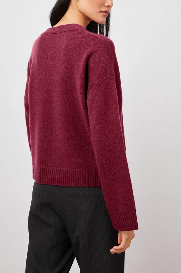 Sweaters Women Rails Lindi Cardigan Magenta