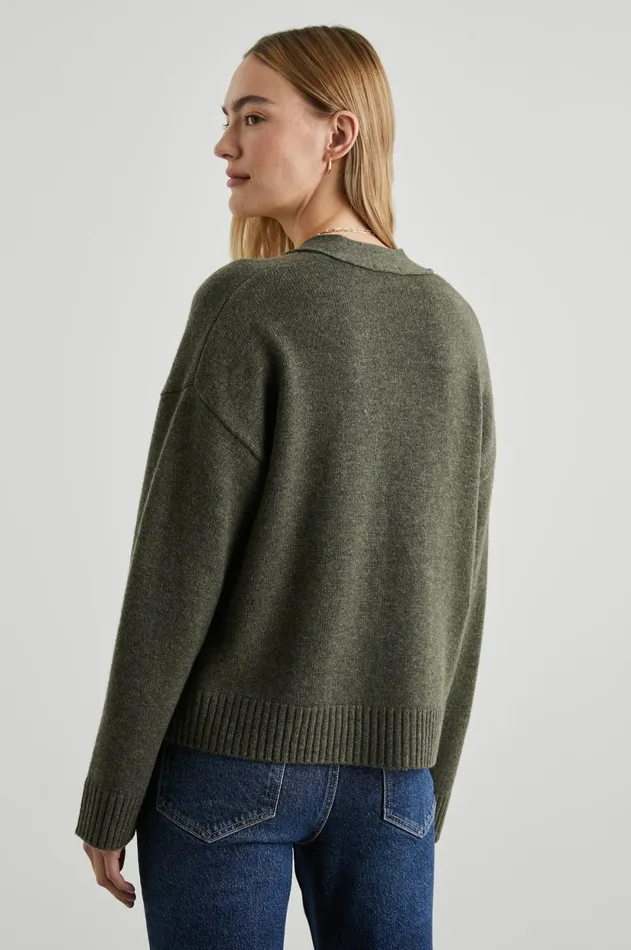 Sweaters Women Rails Lindi Cardigan Olive
