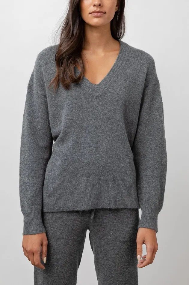 Sweaters Women Rails Malise Sweater Charcoal