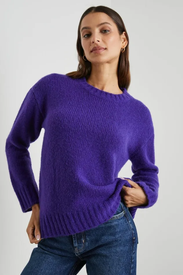 Sweaters Women Rails Olivia Sweater Ultra Violet