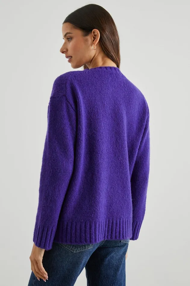 Sweaters Women Rails Olivia Sweater Ultra Violet