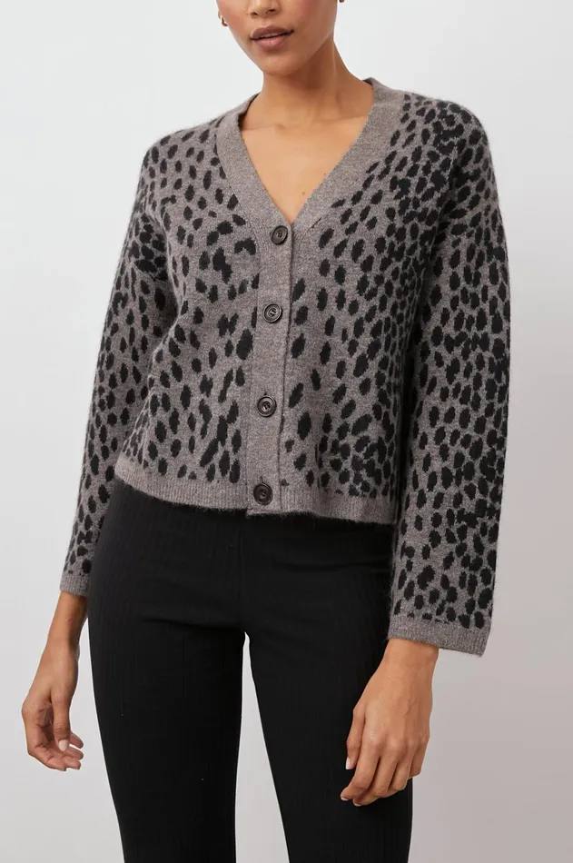 Sweaters Women Rails Reese Cardigan Dalmatian