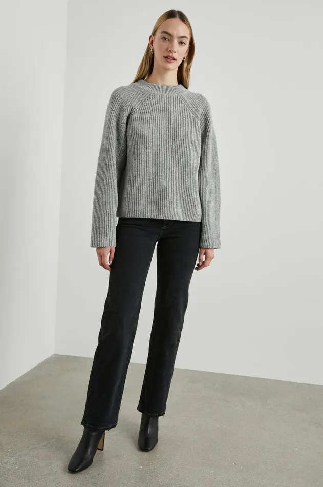 Sweaters Women Rails Rita Sweater Heather Grey