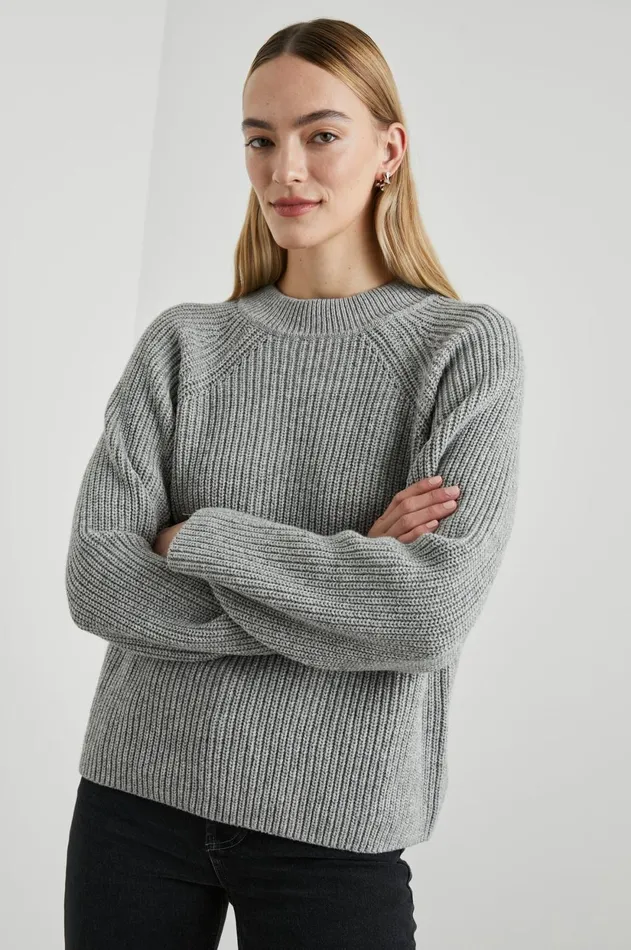 Sweaters Women Rails Rita Sweater Heather Grey