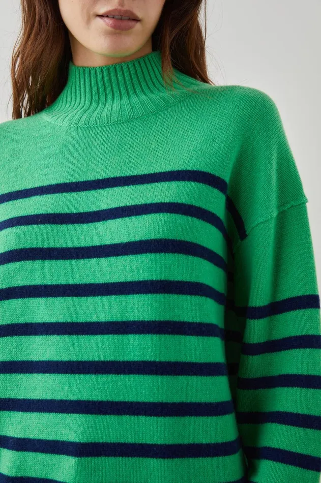 Sweaters Women Rails Sasha Sweater Kelly Navy Stripe