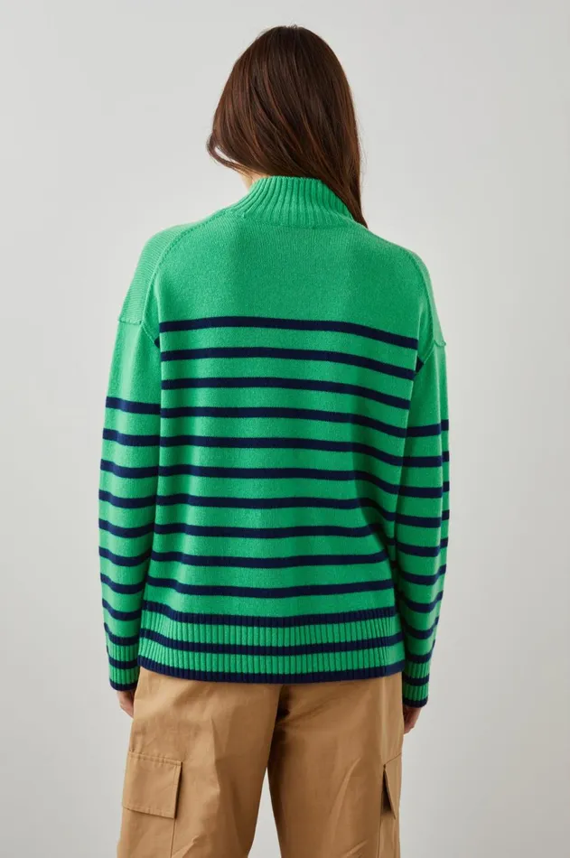 Sweaters Women Rails Sasha Sweater Kelly Navy Stripe