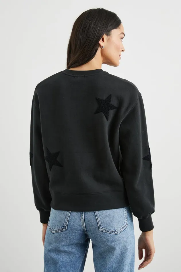 Sweaters Women Rails Sonia Sweatshirt Black