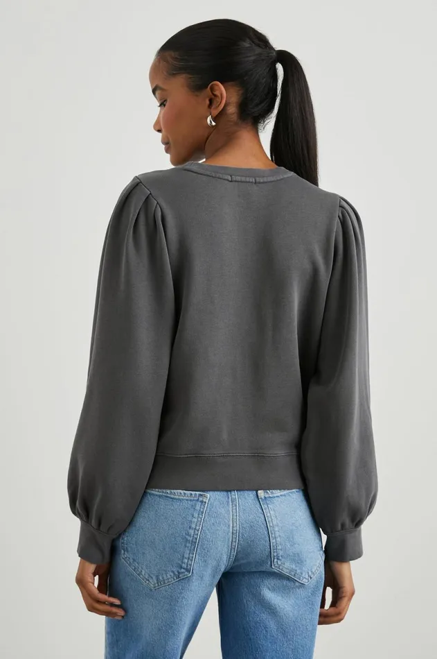 Sweaters Women Rails Tiffany Sweatshirt Charcoal