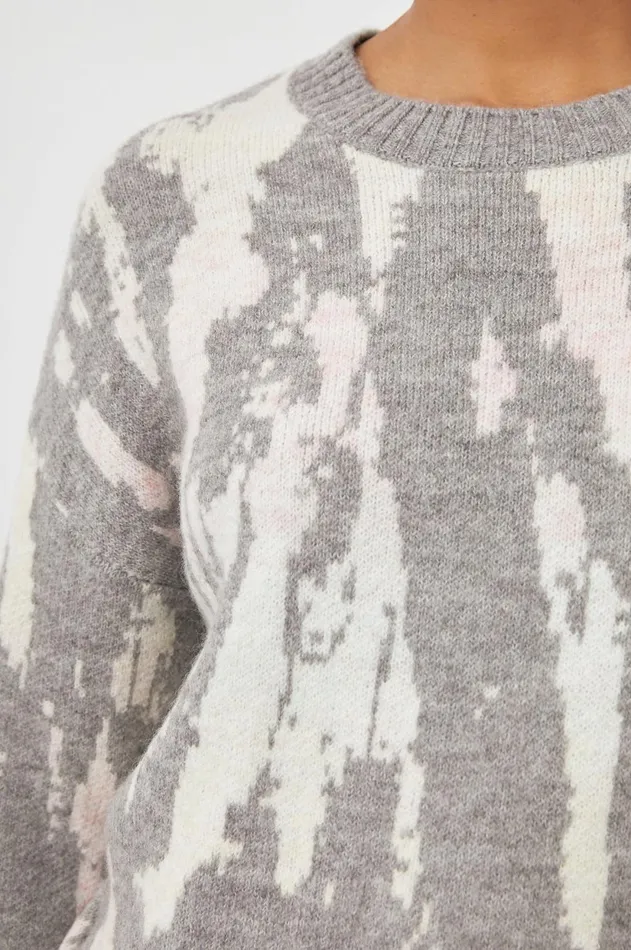 Sweaters Women Rails Virgo Sweater Grey Tie Dye