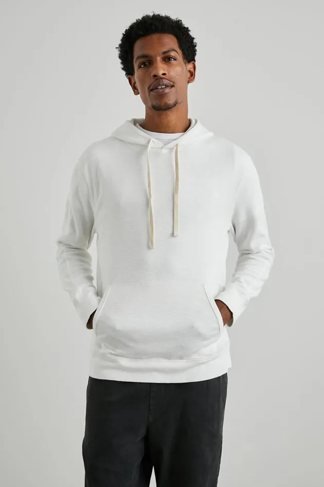 Sweatshirts and Hoodies Men Rails Mammoth Hoodie Whitecap