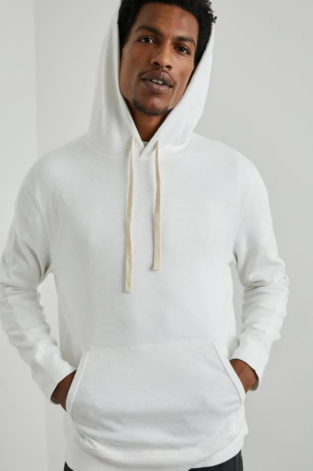 Sweatshirts and Hoodies Men Rails Mammoth Hoodie Whitecap
