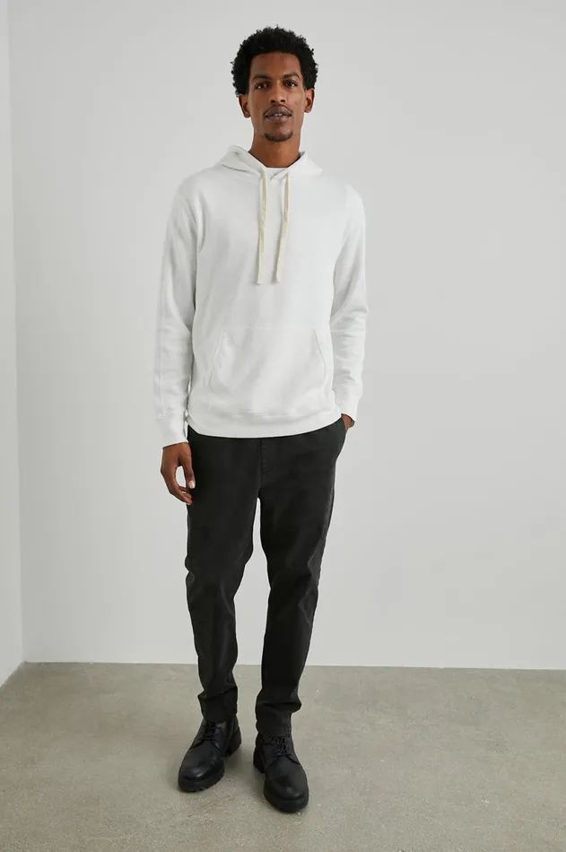 Sweatshirts and Hoodies Men Rails Mammoth Hoodie Whitecap