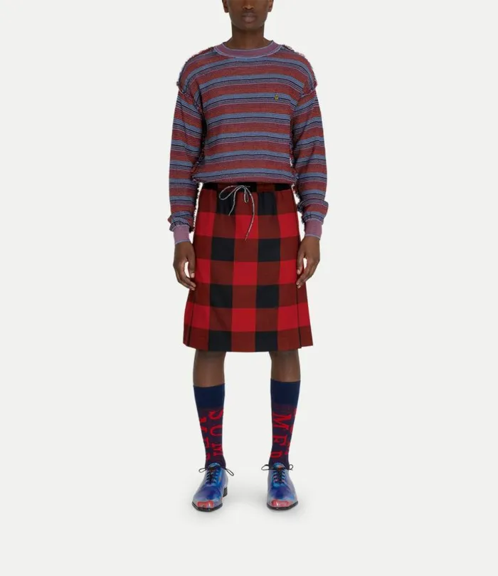 Sweatshirts And TShirts WomenMen Vivienne Westwood Broken Stitch Jumper In StripesGunMetal