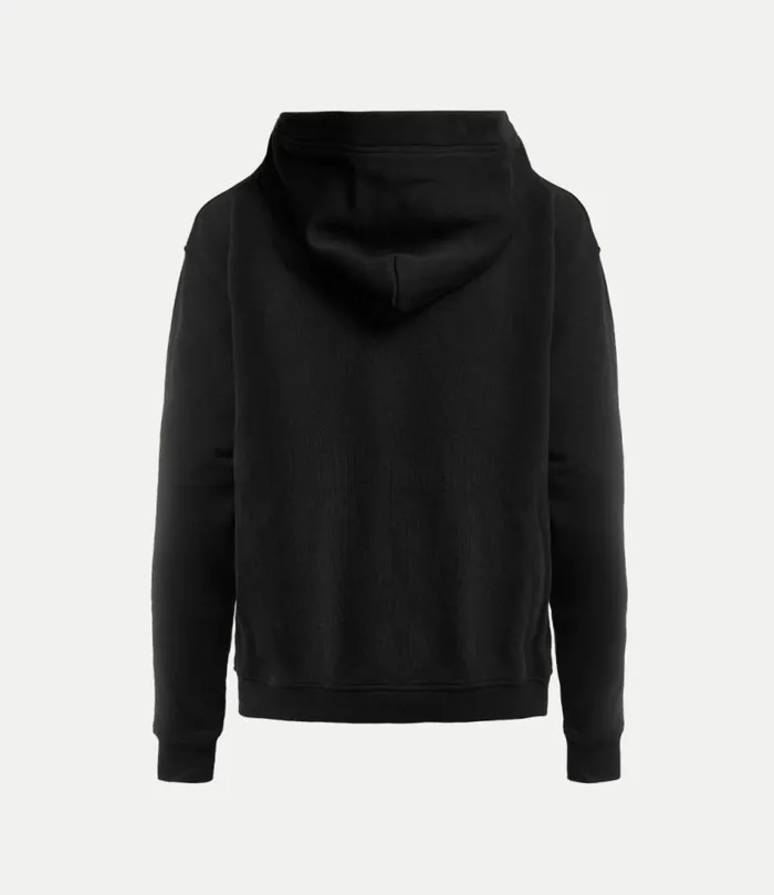 Sweatshirts And TShirts WomenMen Vivienne Westwood Rugged Zip Hoodie In Black