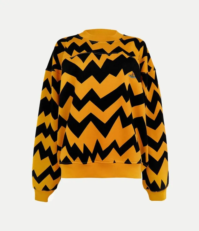 Sweatshirts And TShirts Women Vivienne Westwood Fresh Sweatshirt In ZigZag