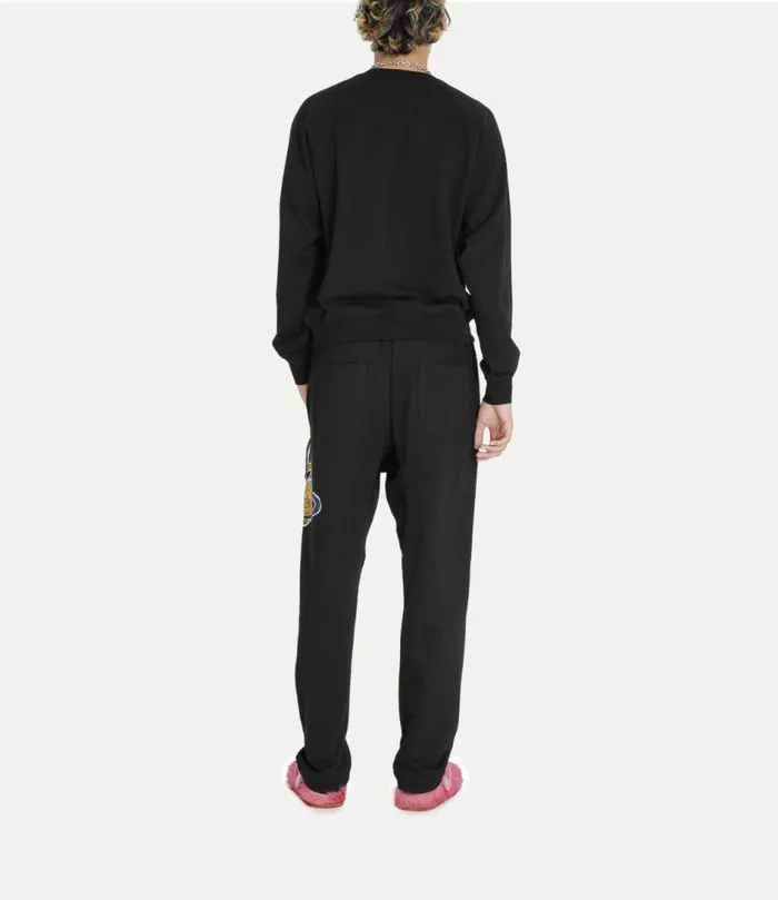 Sweatshirts And TShirts Women Vivienne Westwood Time Machine Raglan Sweatshirt In Black