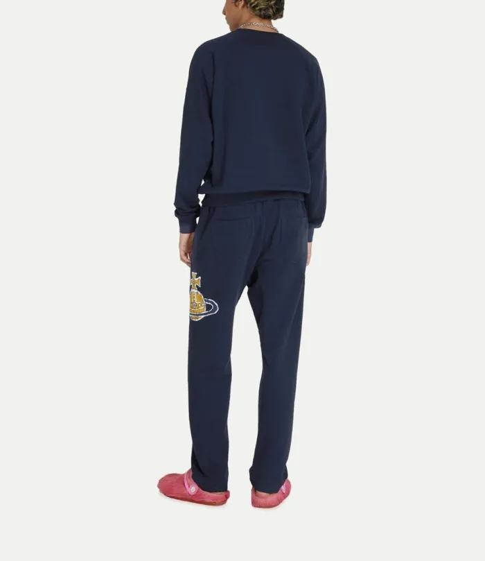 Sweatshirts And TShirts Women Vivienne Westwood Time Machine Raglan Sweatshirt In Navy