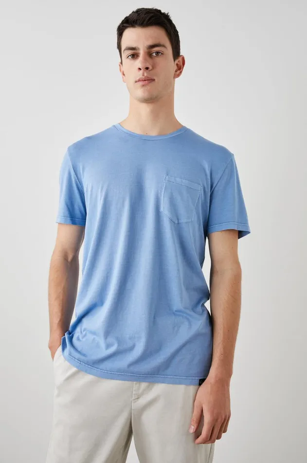 TShirts and Polos Men Rails Johnny TShirt Cielo