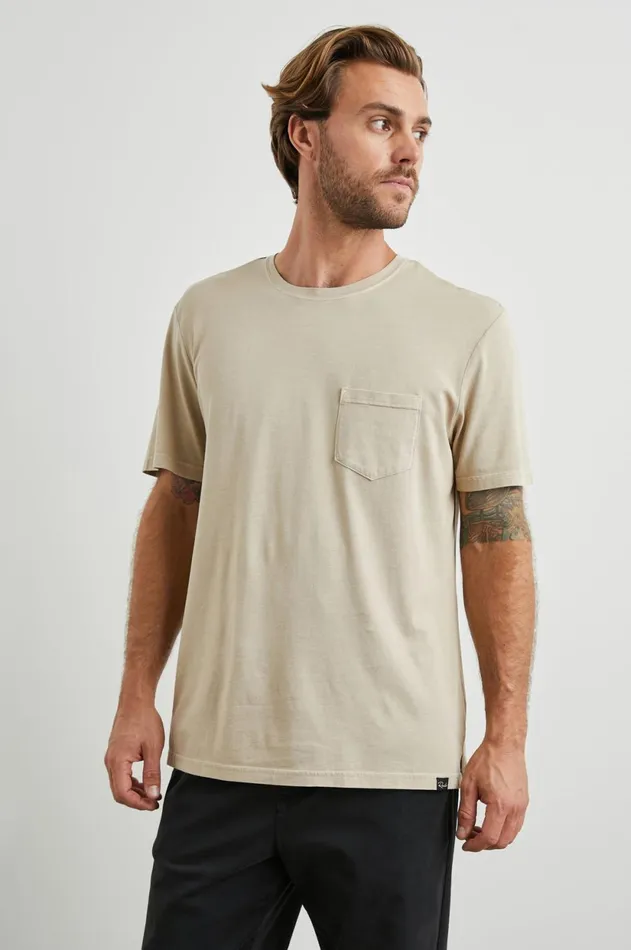 TShirts and Polos Men Rails Johnny TShirt Desert Sand