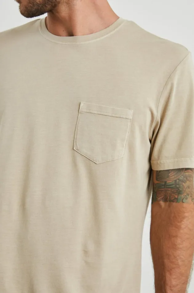 TShirts and Polos Men Rails Johnny TShirt Desert Sand