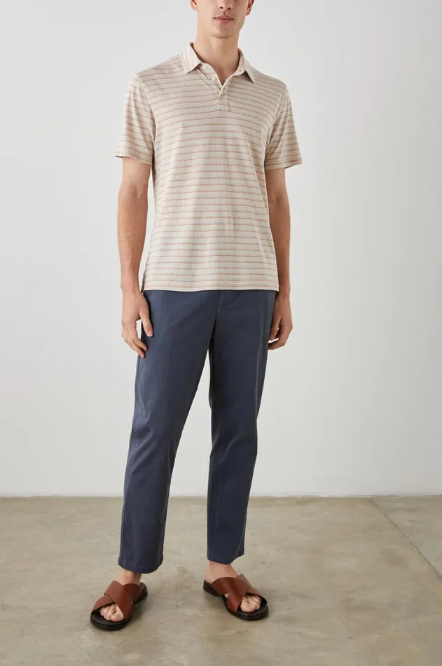 TShirts and Polos Men Rails Napoli Polo Shirt Toulouse Sunset Stripe