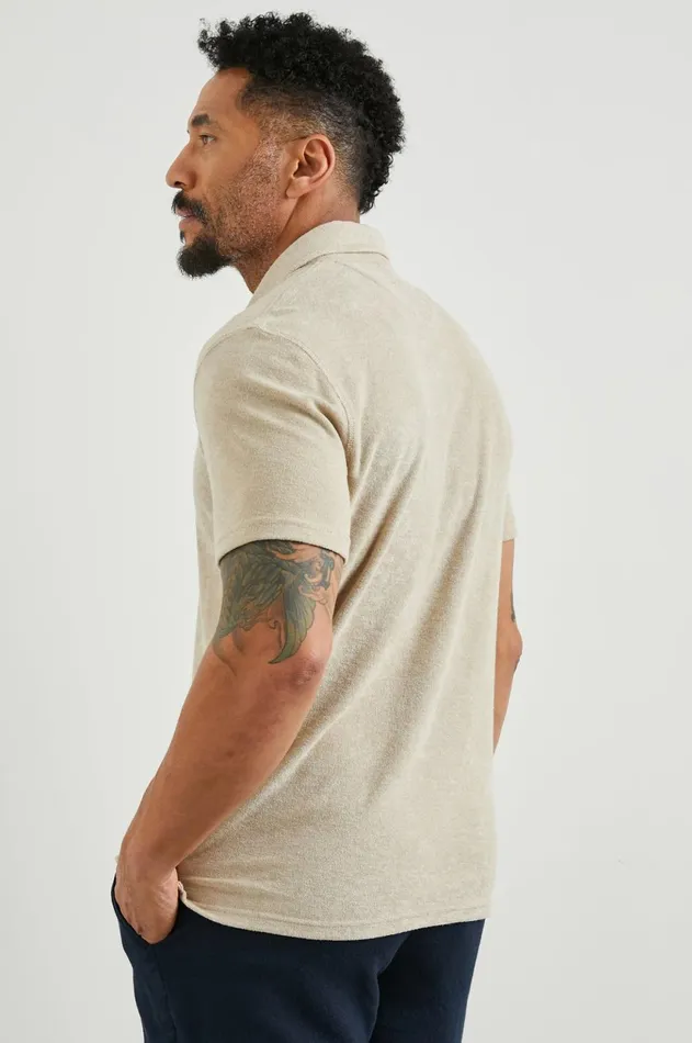 TShirts and Polos Men Rails Rhen Polo Shirt Chickpea