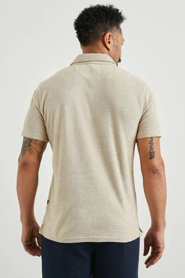 TShirts and Polos Men Rails Rhen Polo Shirt Chickpea