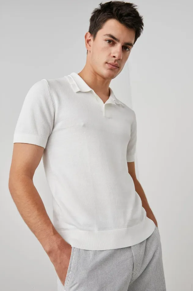TShirts and Polos Men Rails Shoreditch Polo Shirt White