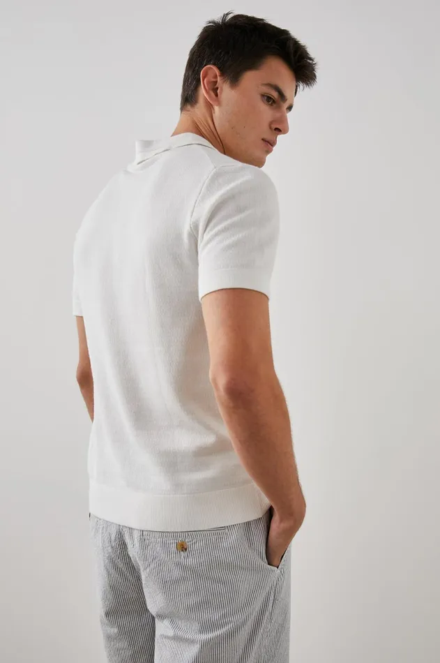 TShirts and Polos Men Rails Shoreditch Polo Shirt White