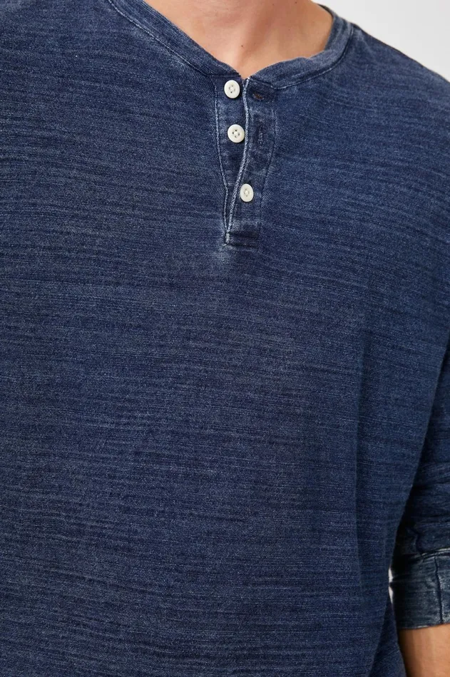 TShirts and Polos Men Rails Skhi Henley Dark Wash