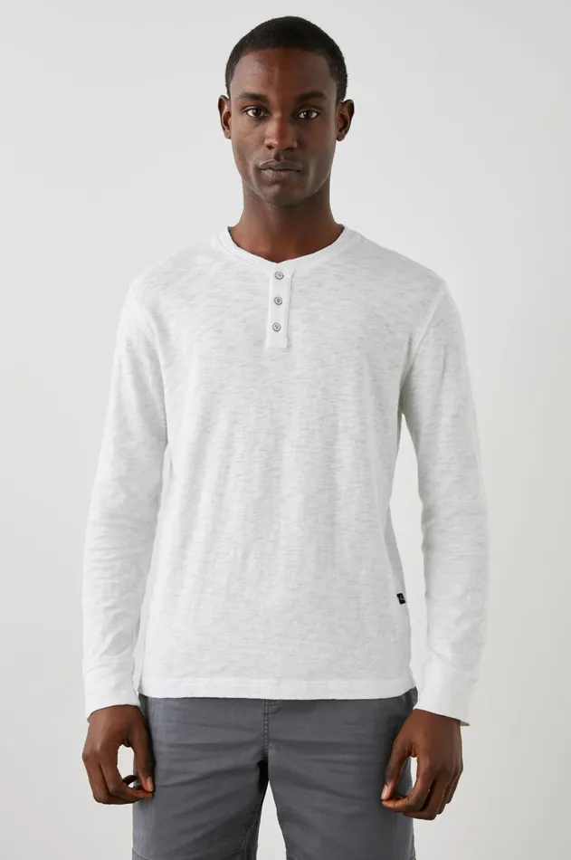 TShirts and Polos Men Rails Skhi Henley White