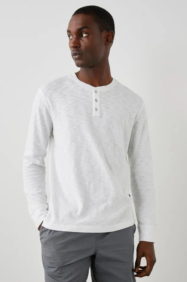 TShirts and Polos Men Rails Skhi Henley White