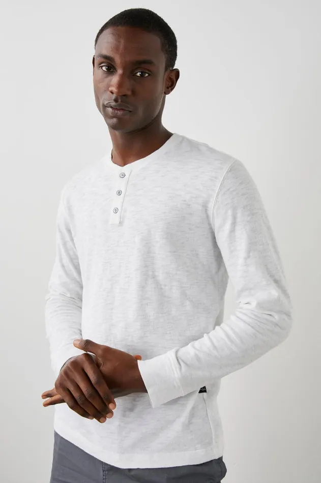 TShirts and Polos Men Rails Skhi Henley White