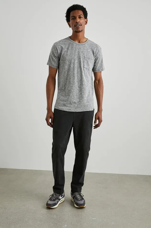 TShirts and Polos Men Rails Skipper TShirt Heather Grey
