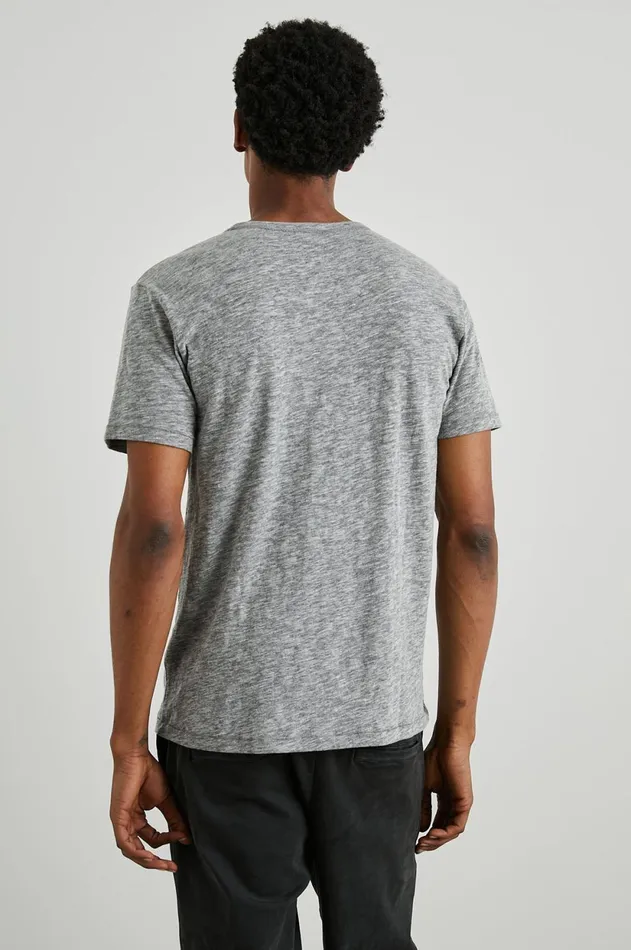 TShirts and Polos Men Rails Skipper TShirt Heather Grey