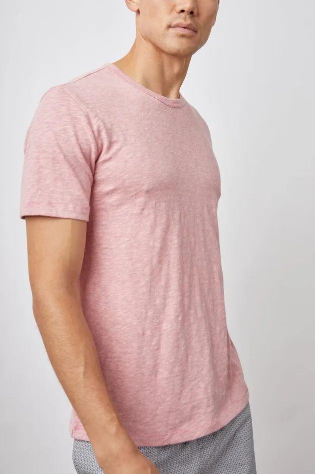 TShirts and Polos Men Rails Skipper TShirt Rose Heather
