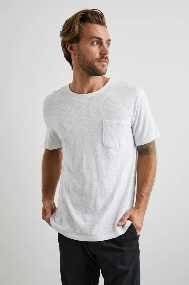 TShirts and Polos Men Rails Skipper TShirt White