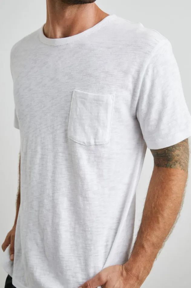 TShirts and Polos Men Rails Skipper TShirt White